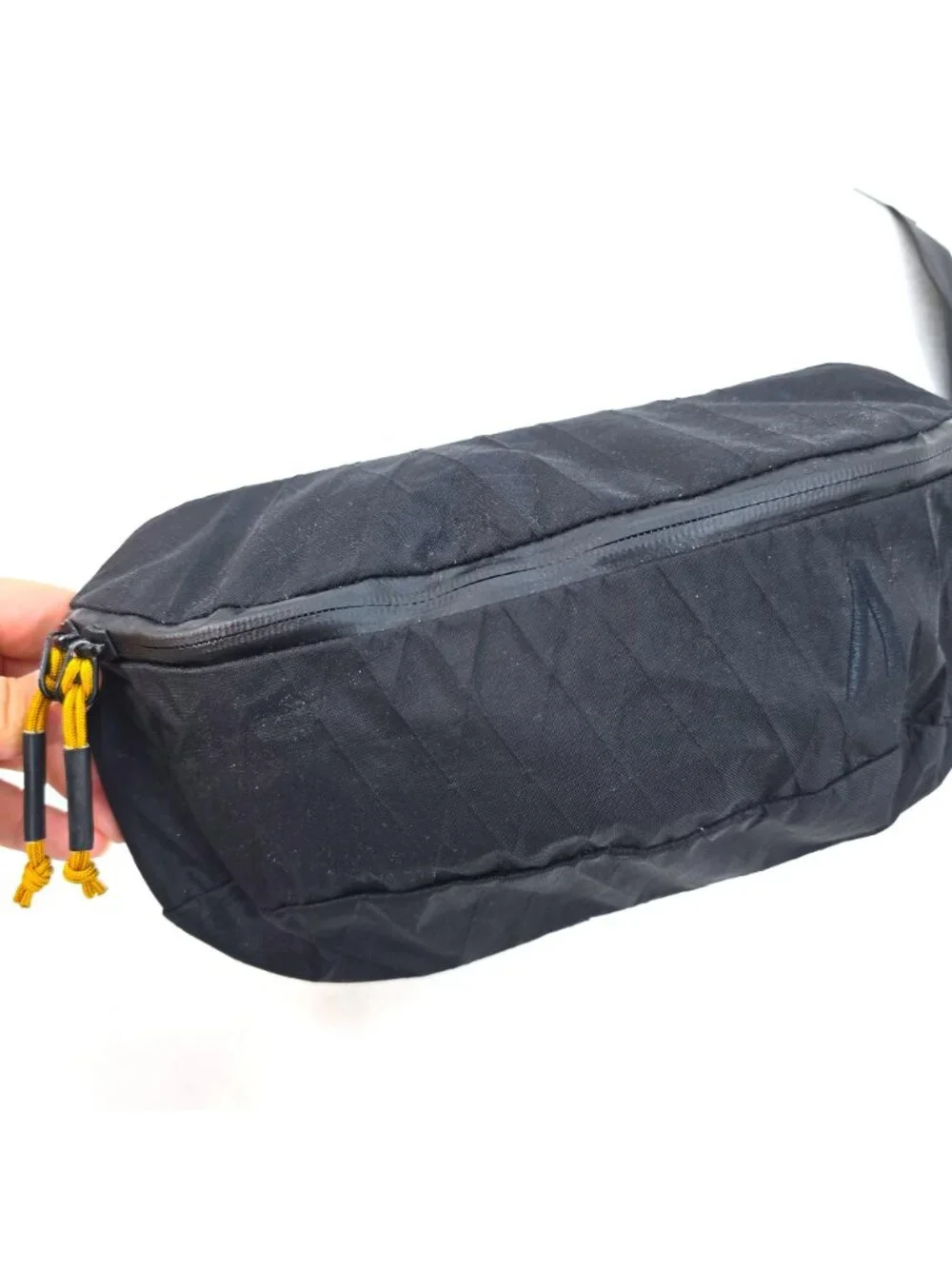 Boundary Supply Rennen X-Pac Black Crossbody Water Resistant Sling Bag